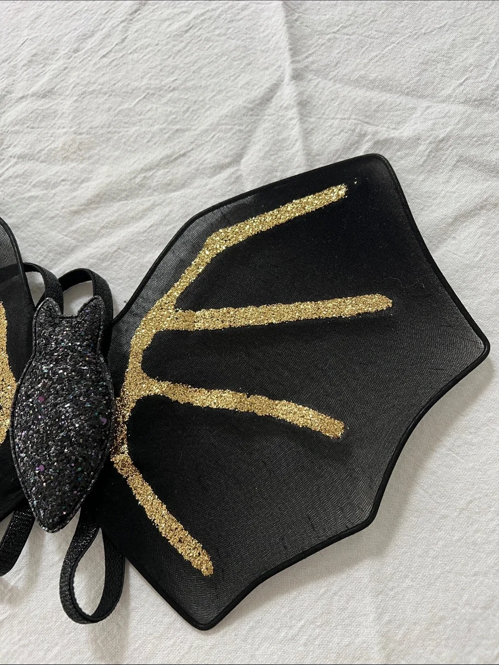 Kids Halloween Costume Bat Wings with Glitter